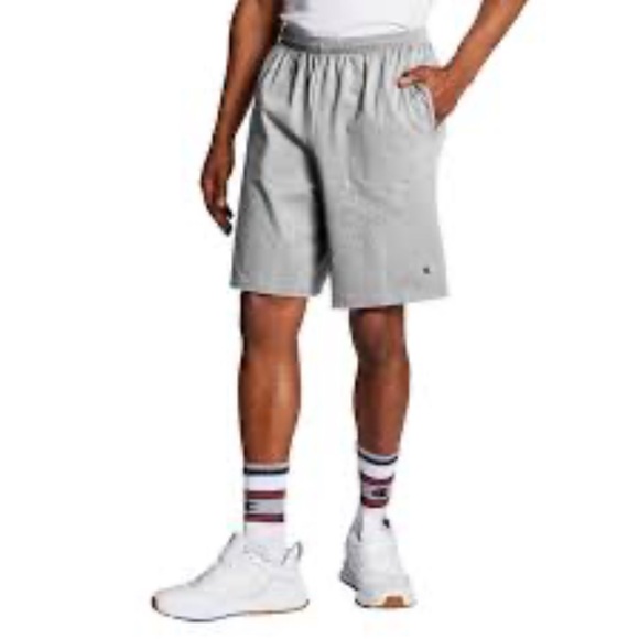 Champion Men's Gray Athletic Shorts - Picture 1 of 5
